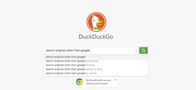 DuckDuckGo is an Alternative Search Engine to Google