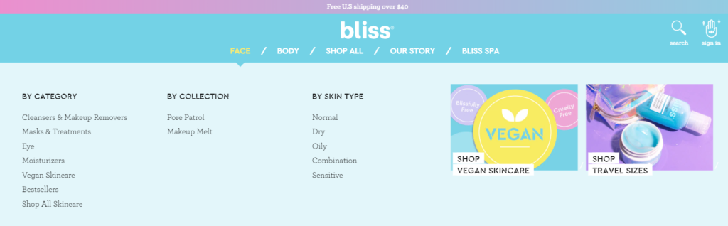 BlissWorld.Com Navigation